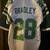 Autographed jersey of former eagles great bill Bradley with coa 2 thumbnail