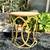 Modern Round Travertine Marble Coffee Side End Table 2 thumbnail