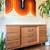 Stunning 1960's Brutalist 9 Drawer Dresser 2 thumbnail