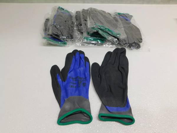 24 NEW Pair Wells Lamont Flex Tech Nitrile Gloves, Y9289, Size M 1