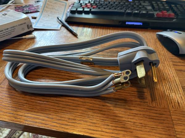 6 foot 3 prong dryer cord 1
