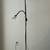 Black floor lamp with reading light 2 thumbnail