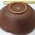 Asian Pottery Bowl/Plate w/Gold Trim & Rough Texture. Make offer! 3 thumbnail