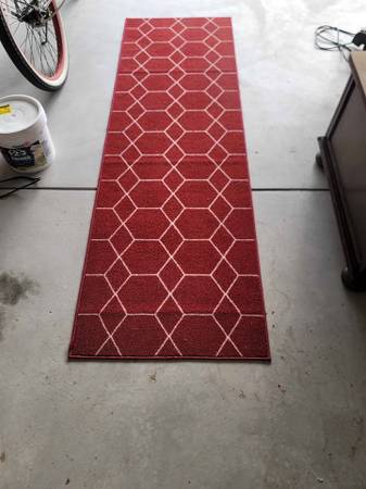 7ft x 26.5" floor runner rug 1