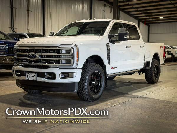 2023 FORD F-350 SUPER DUTY PLATINUM CREW CAB HIGH OUTPUT 20" CUSTOM 1
