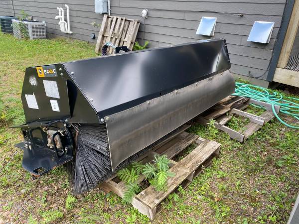 Wide Sweep Attachment for Skidsteer 1