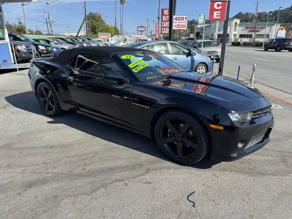 2014 CHEVROLET CAMARO LT CONVERTIBLE. TÍTULO LIMPIO, ¡PASA SMOG! - $11,999 (san mateo)63624172572931121