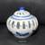 Cobalt Blue White Chinoiserie Butterfly Decor Ceramic Potpourri Jar Lid Pierced 6 thumbnail