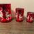 Christmas glass candle holders 1 thumbnail