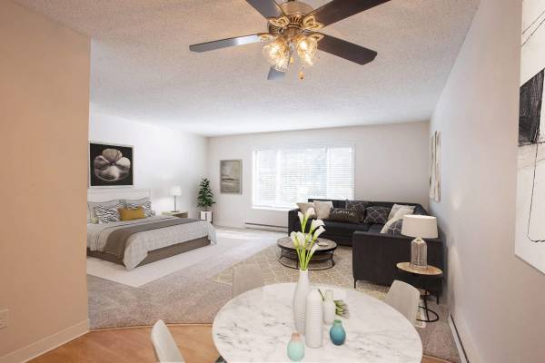 $1,390 / 568ft2 - Euro Style Bedrooms, Fitness Center, Assigned Parking (12601 SE River Rd, Milwaukie, OR)63820848612865120