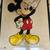 Vintage Walt Disney Epoxy resin on wood Mickey Mouse Poster 2 thumbnail