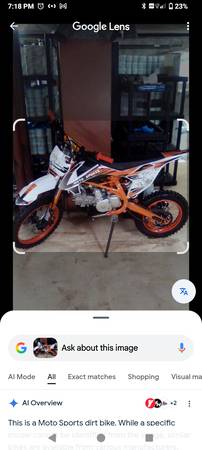 Brand new dirt bike for sale 1