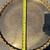 antique HAMMERED METAL round table top w glass insert 11 thumbnail
