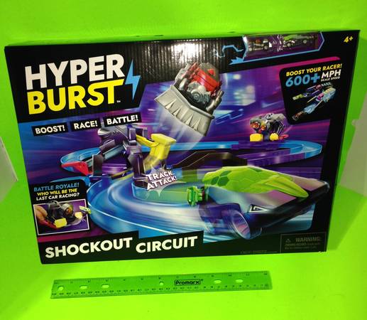 Hyper Burst Shockout Circuit Playset __ New 1