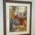 Kreiss- Gold Framed, Multi Color Abstract Painting 3 thumbnail