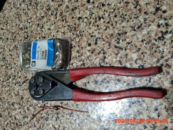 Buchanan multi ground wire crimper 1