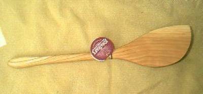 Left Handed Wooden Spoon 1