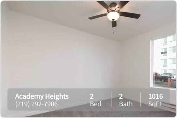 $1,441 / 2br - 1016ft2 - Fetch the best deal! Pet-friendly 2 Bed / 2 Bath available now. (Colorado Springs)63686691640961122