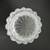 1960s Holmegaard Small Textured Art Glass Petal Bowl Designed by Sidse Werner 5 thumbnail