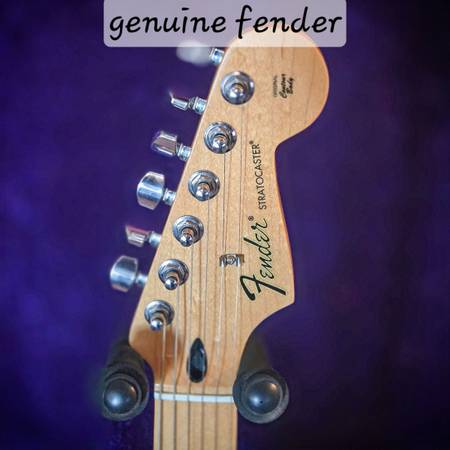 FENDER HSS Stratocaster Strat White On White Jimi Hendrix Style Electric Guitar  1