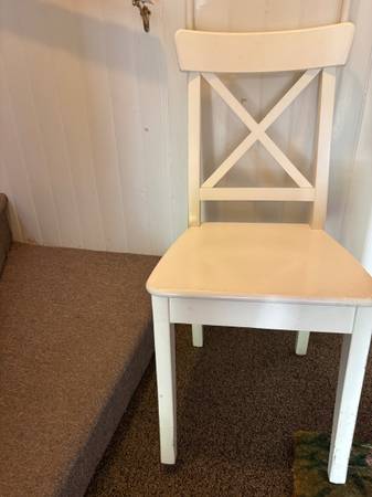 White desk or dining chair 1