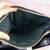QUILTED CROSS BODY BAG - BLACK FAUX LEATHER 5 thumbnail