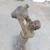 Young Man with Gourd Cast Aluminum Sculpture Antique 1 thumbnail