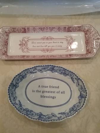 From England - Spode china candy/trinket dishes 1