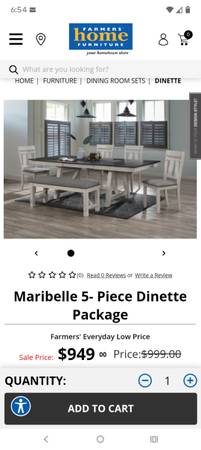 Dinette set 1