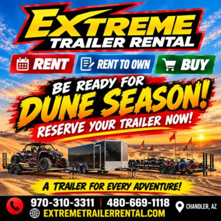 Enclosed trailer for rent 1