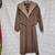 Long Stylish Gallery Vintage Raincoat Size 10 1 thumbnail