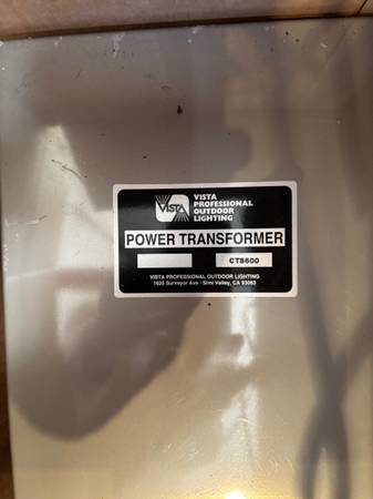 Transformer for low voltage lighting - $100 (Crescenta Valley)63470987035523120