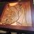 Inlaid Wood Rhinocerus Wall Art Hunting Lodge Chic By Le Platt 19" 2 thumbnail