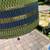 Modernist pendant lights with woven chenille shades by Maria Kipp B64 12 thumbnail