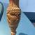 Flower Vase Wooden Elephant Lion Wild Animals Hand Carved Home Garden 3 thumbnail
