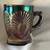 Best offer- Dugan-Diamond Beaded Shell Carnival Glass Mug 8 thumbnail