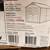 KETER 7511 NEWTON 7.5' WIDE X 11' DEEP STORAGE SHED - NEW IN BOXES 2 thumbnail