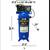 Eagle 5 HP 60 gal. Upright Stationary Air Compressor, 150 PSI 7 thumbnail
