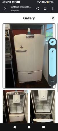 Antique fridge 1