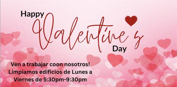 Celebre el amor y la amistad, Venga a trabajar en limpieza!! 1