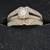 Ladies 14KT. White Gold Vintage  Design 1/2ctw Diamond Ring 4 thumbnail