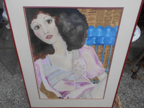 Silvia Mindrum Logan listed mixed media artist Watercolor 1