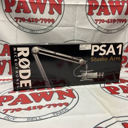 Rode Microphone PSA1 Studio Arm Mic Mount 11061039 1