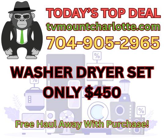 Discount Washer and Dryer Set Sales - New, Scratch n Dent, Refurbished 1