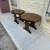 Beautiful set of vintage,solid wood, double drop leaf end tables. 7 thumbnail