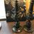 Pair of vintage Acanthus leaf table lamps by Stiffel A172 2 thumbnail