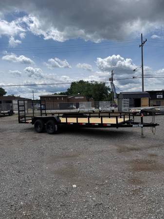 Used New 7x20 Utility Trailer — $4,250 in Tuscarawas Co
