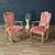 Set of 8x French Style Painted & Carved Wood Dining Chairs, c.1950’s 4 thumbnail