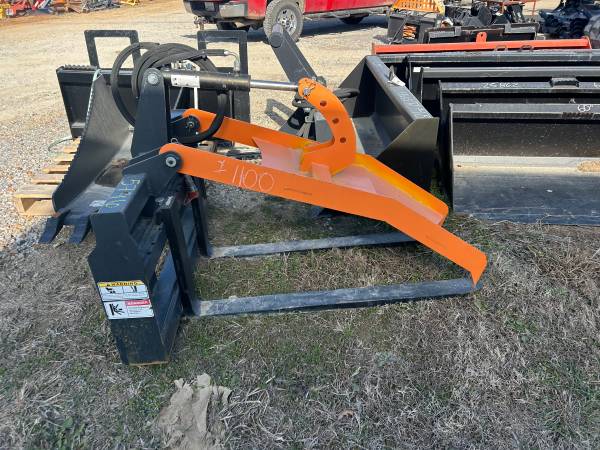NEW WOLVERINE 48" PALLET FORKS WITH GRAPPLE 1
