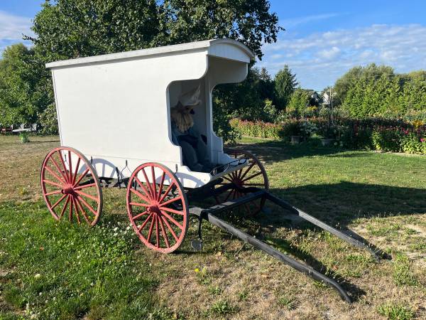 Old covered wagon 1